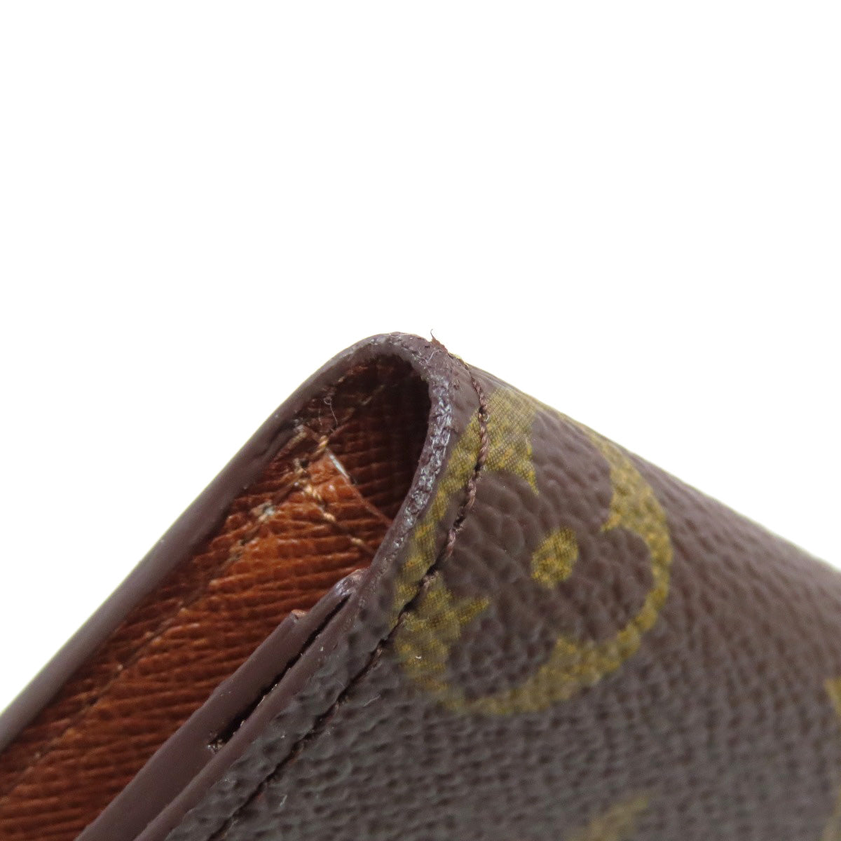 LOUIS VUITTON Porto Cult Credit Long wallet (no coin pocket) Monogram canvas Ladies [Used]