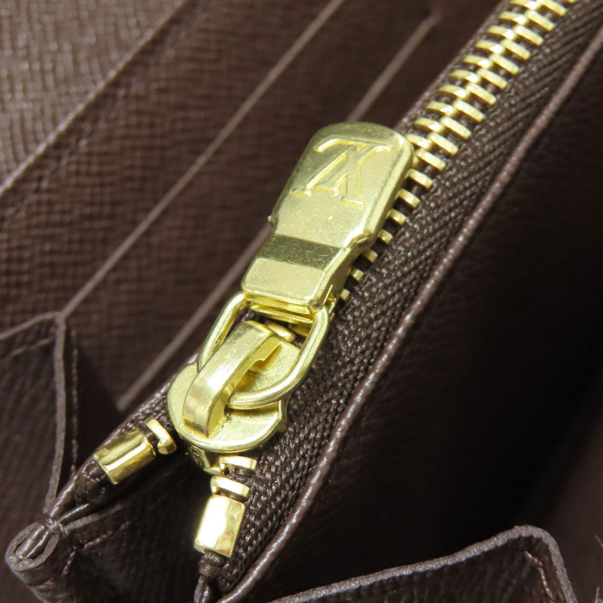 LOUIS VUITTON N61734 Portefeiulle Â· Sarah old Long wallet (with coin pocket) Damier canvas Ladies [Used]