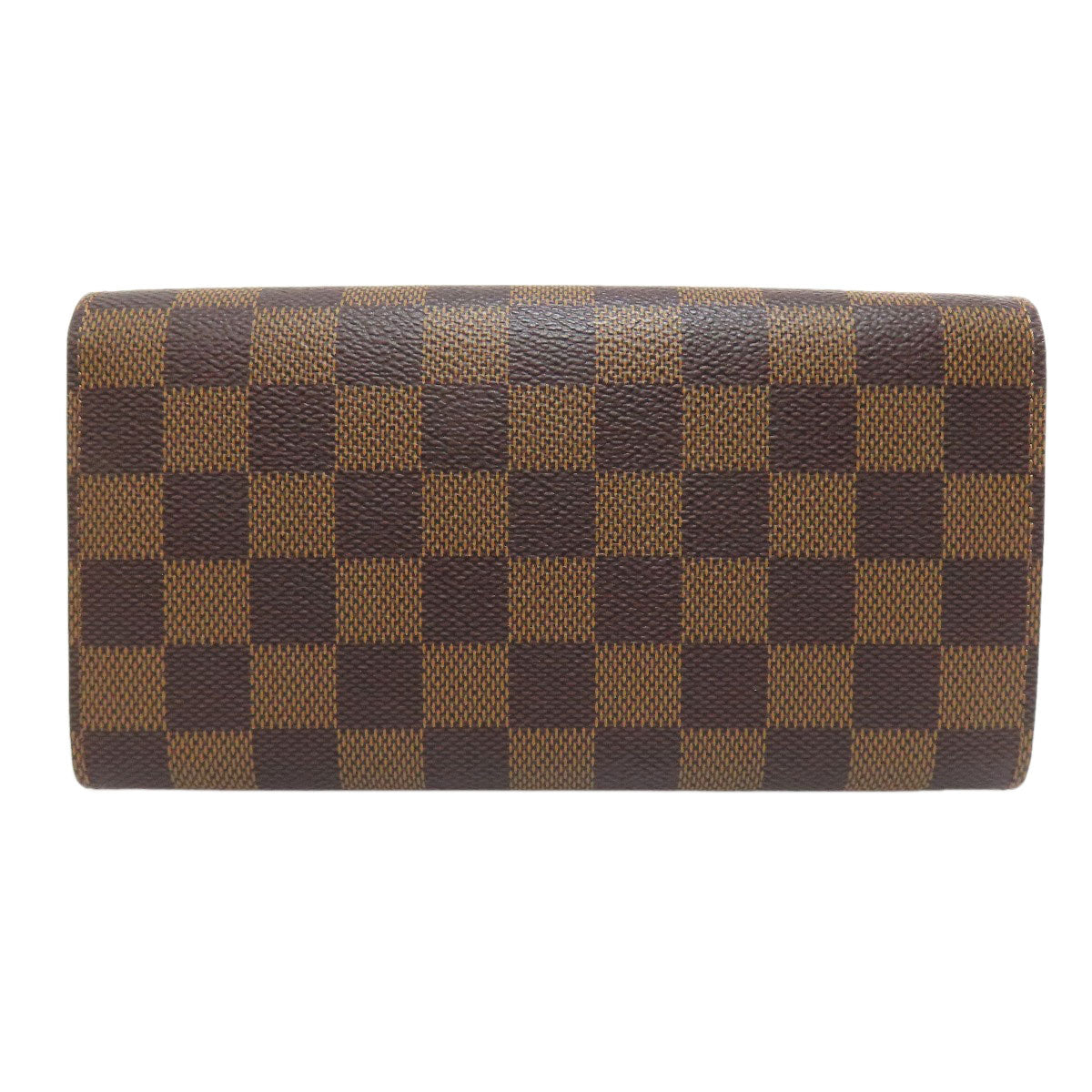 LOUIS VUITTON N61734 Portefeiulle Â· Sarah old Long wallet (with coin pocket) Damier canvas Ladies [Used]