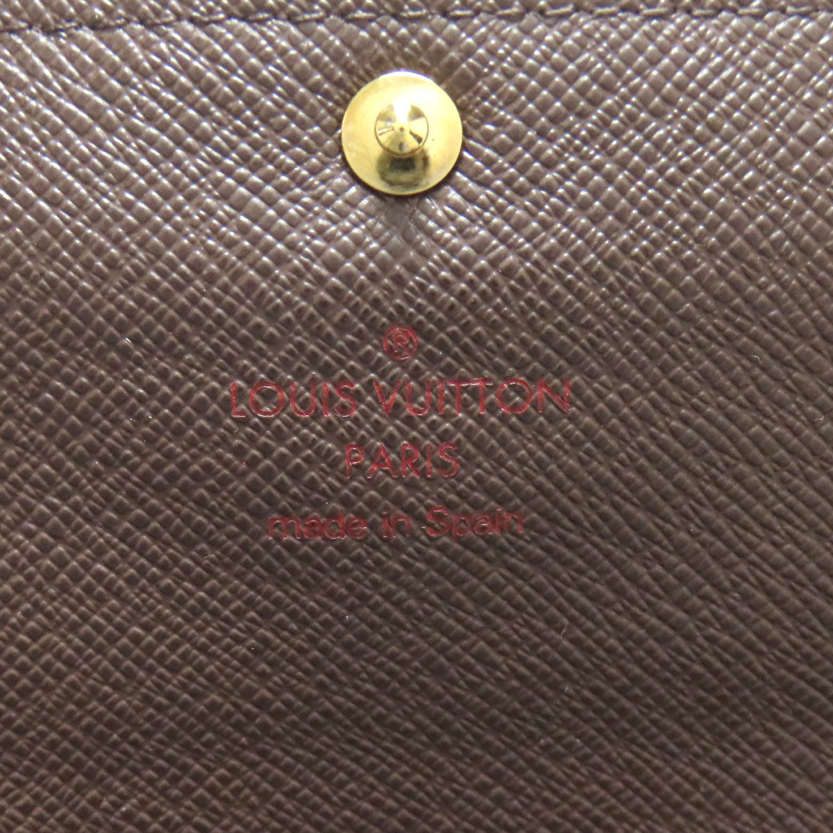 LOUIS VUITTON N61734 Portefeiulle Â· Sarah old Long wallet (with coin pocket) Damier canvas Ladies [Used]