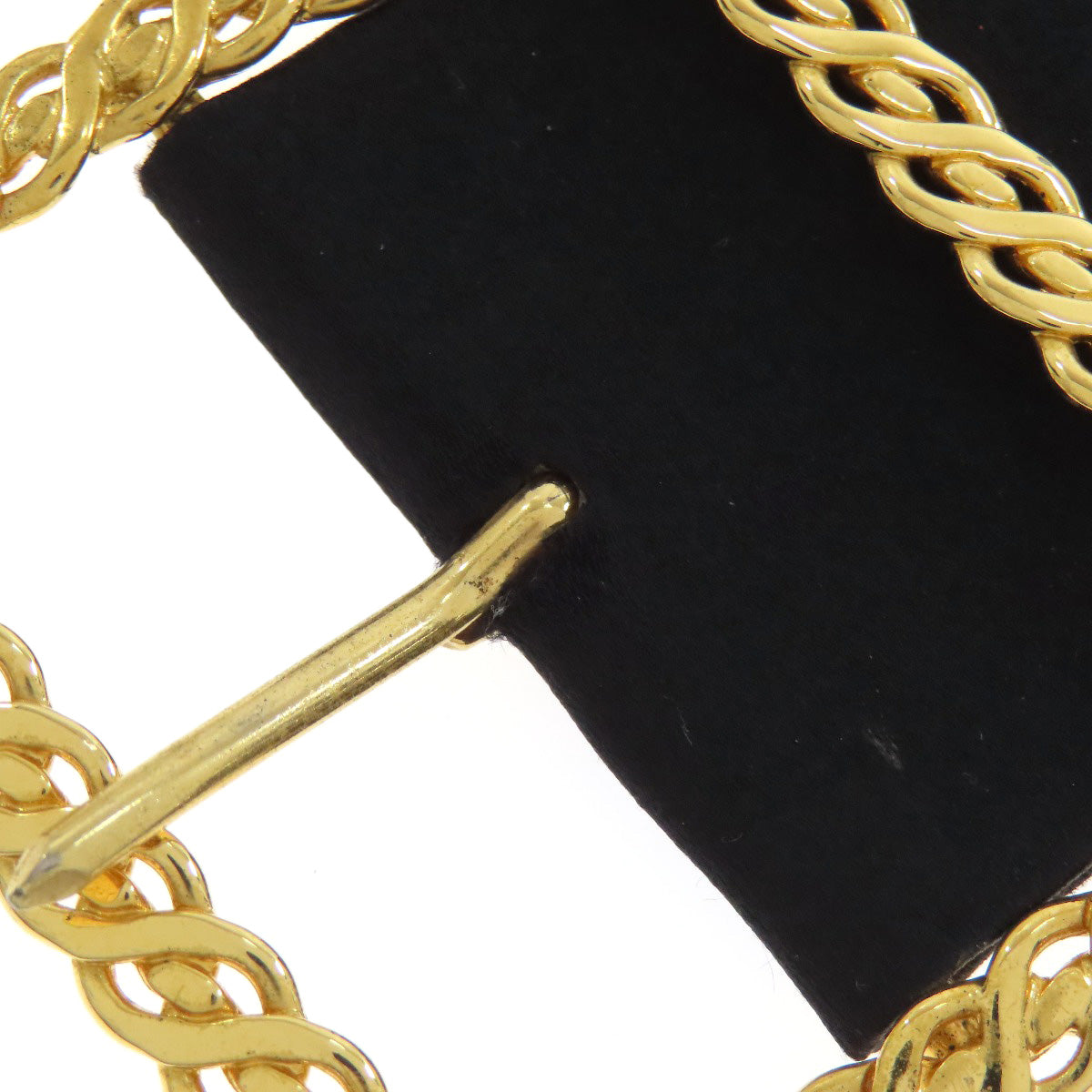 CHANEL ribbon belt Satin mens [Used]