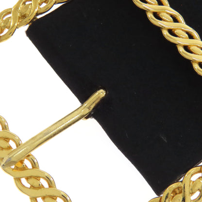 CHANEL ribbon belt Satin mens [Used]