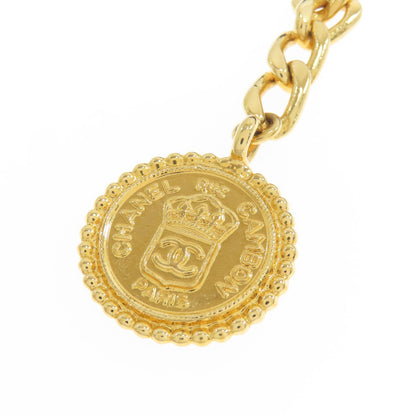 CHANEL ribbon belt Satin mens [Used]