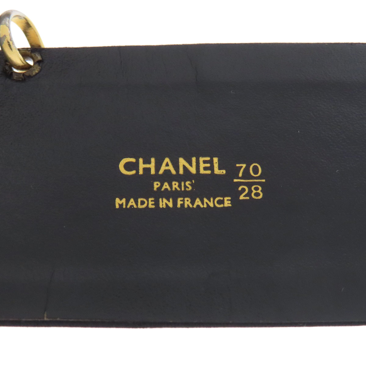 CHANEL ribbon belt Satin mens [Used]