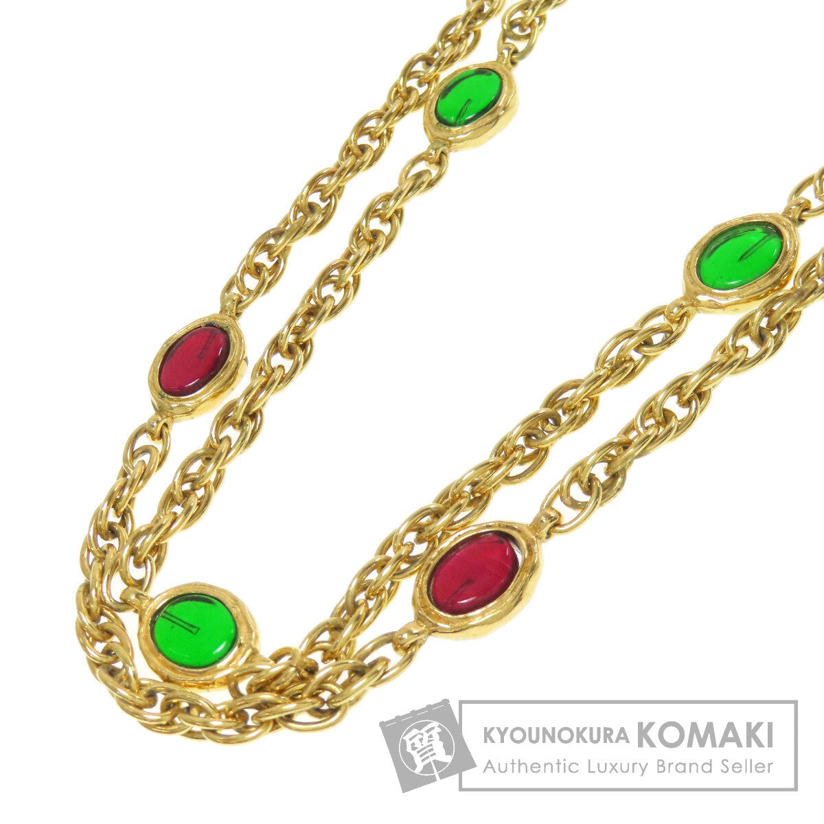 CHANEL Gripoa Necklace Gold Plated Ladies [Used]