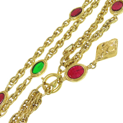 CHANEL Gripoa Necklace Gold Plated Ladies [Used]