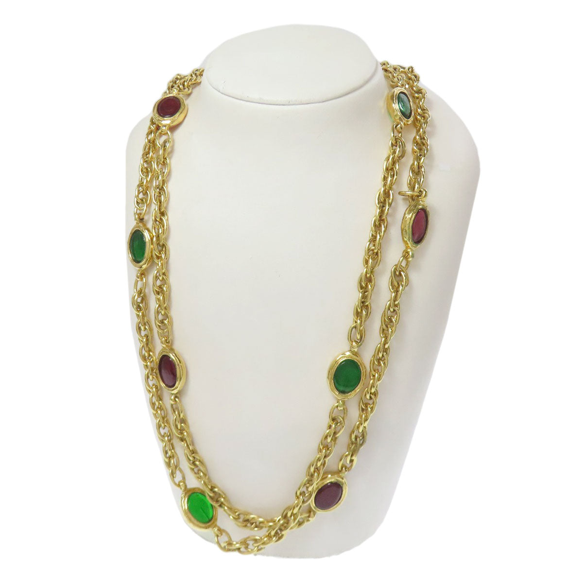 CHANEL Gripoa Necklace Gold Plated Ladies [Used]