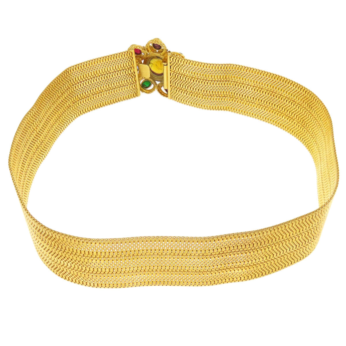 CHANEL Vintage Gripova belt Metal mens [Used]