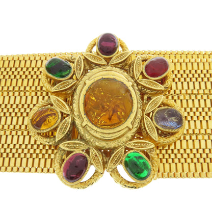 CHANEL Vintage Gripova belt Metal mens [Used]