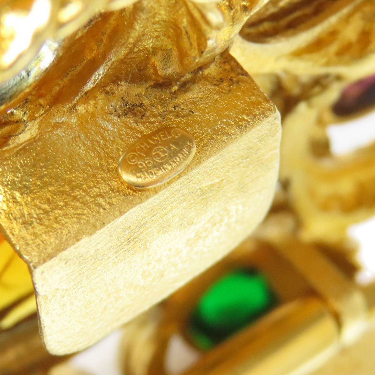 CHANEL Vintage Gripova belt Metal mens [Used]