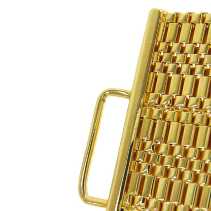 CHANEL Vintage Gripova belt Metal mens [Used]