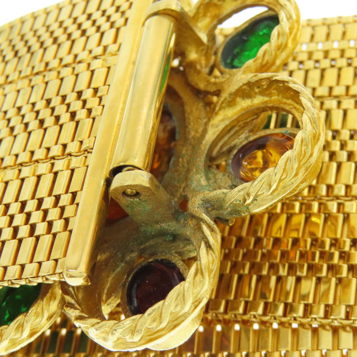 CHANEL Vintage Gripova belt Metal mens [Used]