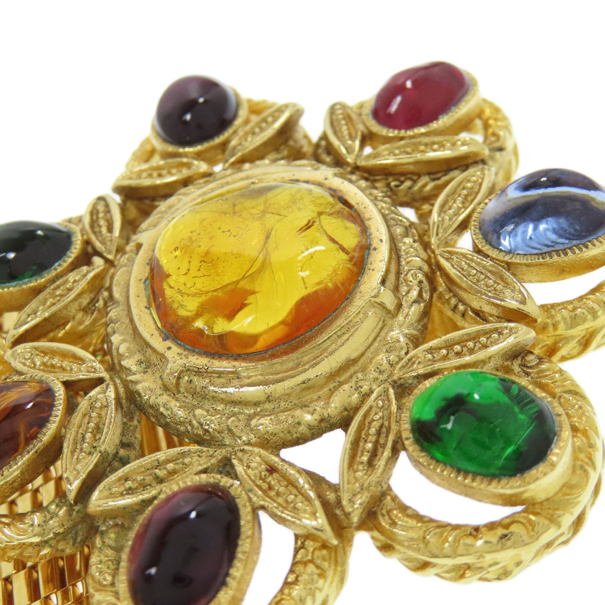 CHANEL Vintage Gripova belt Metal mens [Used]