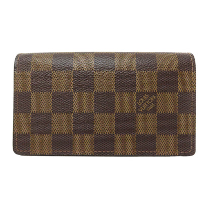 LOUIS VUITTON N61736 Portefeiulle ã» Tresol Bifold Wallet with Coin Pocket Damier canvas Ladies [Used]