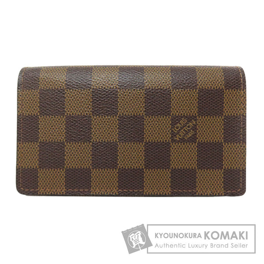 LOUIS VUITTON N61736 Portefeiulle ã» Tresol Bifold Wallet with Coin Pocket Damier canvas Ladies [Used]