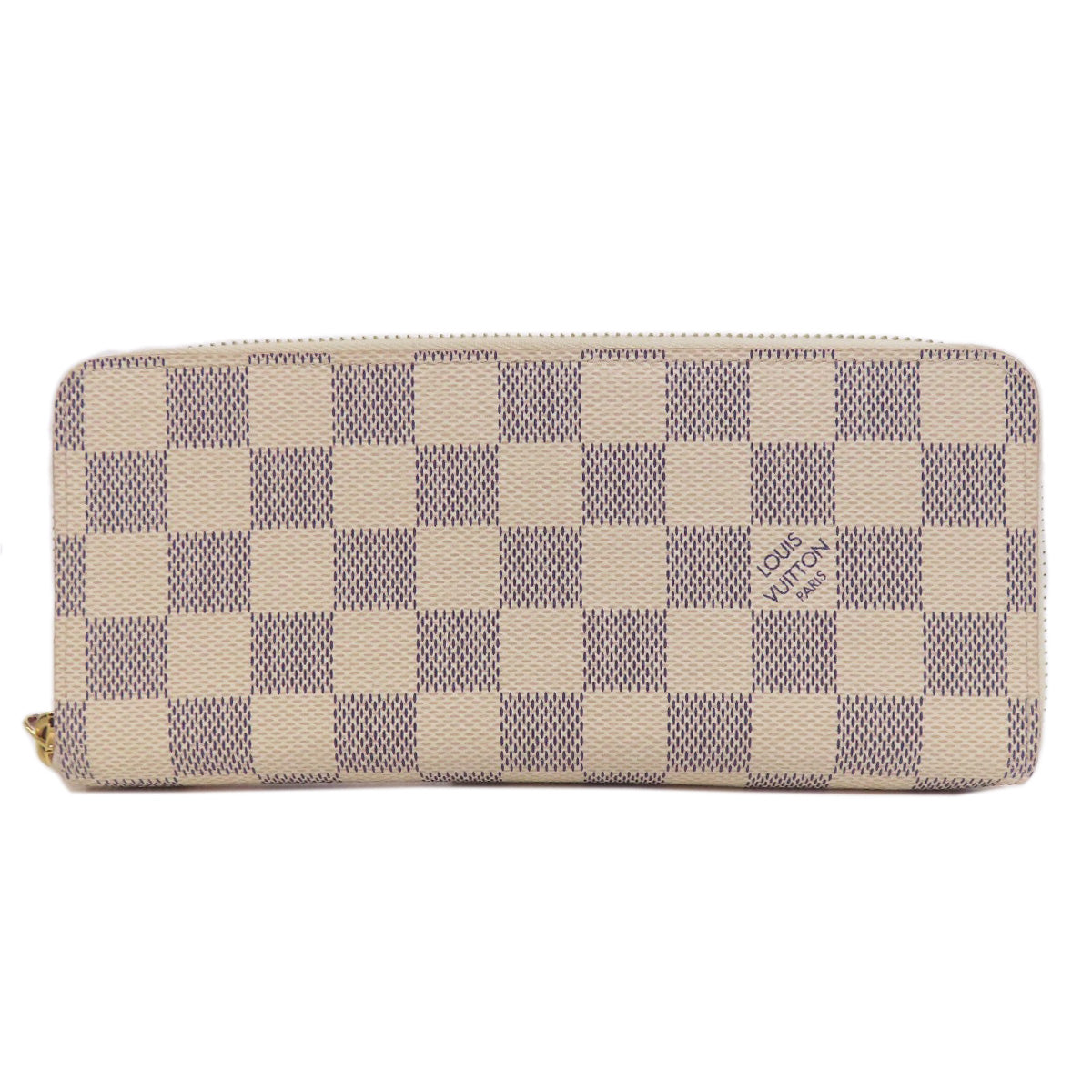 LOUIS VUITTON N61264 Portefeiulle・Clemence Long wallet (with coin pocket) Damier canvas Ladies [Used]