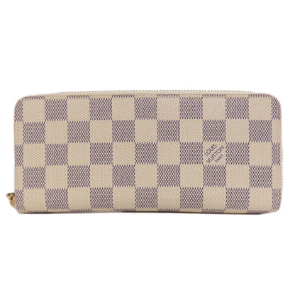 LOUIS VUITTON N61264 Portefeiulle・Clemence Long wallet (with coin pocket) Damier canvas Ladies [Used]