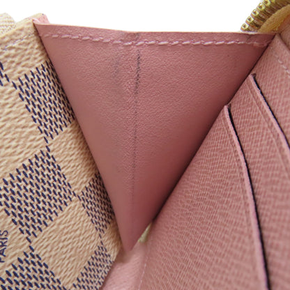 LOUIS VUITTON N61264 Portefeiulle・Clemence Long wallet (with coin pocket) Damier canvas Ladies [Used]