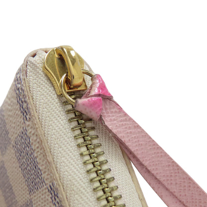 LOUIS VUITTON N61264 Portefeiulle・Clemence Long wallet (with coin pocket) Damier canvas Ladies [Used]