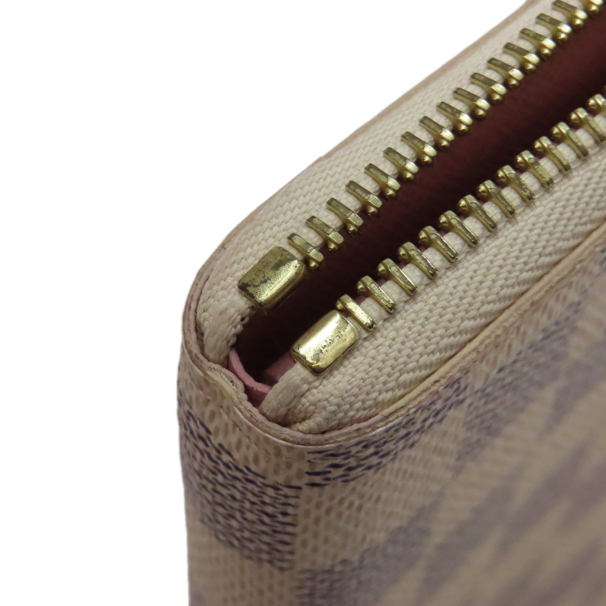 LOUIS VUITTON N61264 Portefeiulle・Clemence Long wallet (with coin pocket) Damier canvas Ladies [Used]