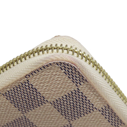 LOUIS VUITTON N61264 Portefeiulle・Clemence Long wallet (with coin pocket) Damier canvas Ladies [Used]