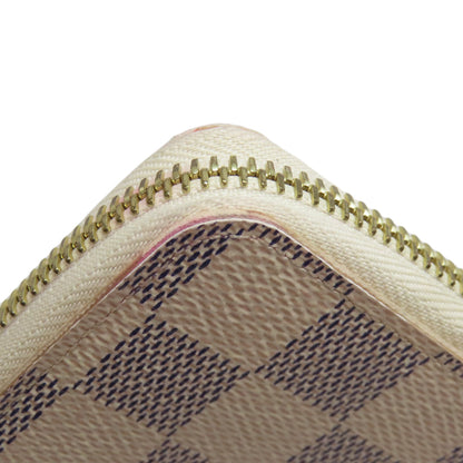 LOUIS VUITTON N61264 Portefeiulle・Clemence Long wallet (with coin pocket) Damier canvas Ladies [Used]