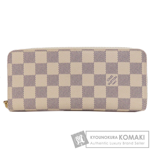 LOUIS VUITTON N61264 Portefeiulle・Clemence Long wallet (with coin pocket) Damier canvas Ladies [Used]