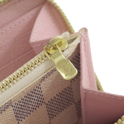 LOUIS VUITTON N61264 Portefeiulle・Clemence Long wallet (with coin pocket) Damier canvas Ladies [Used]