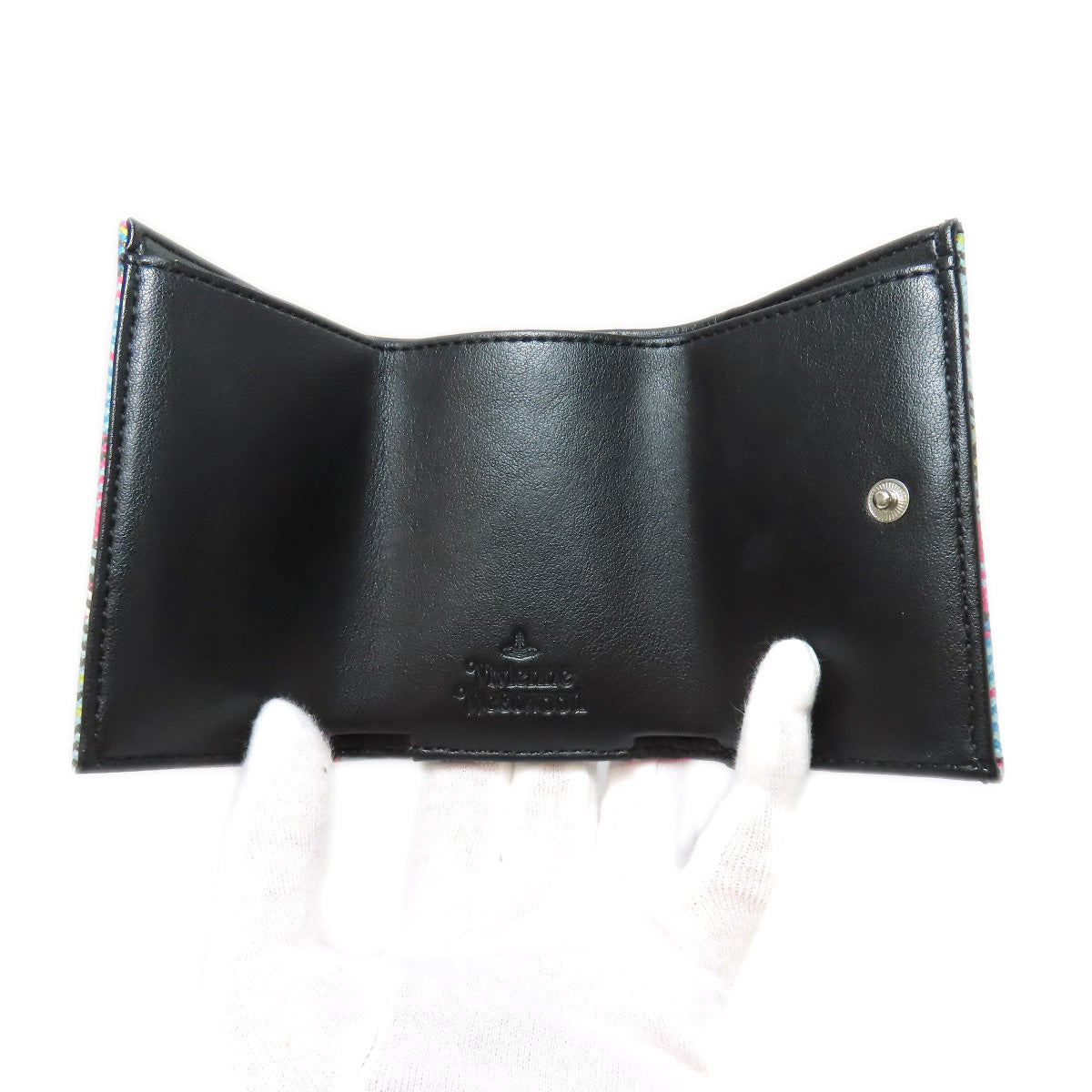 Vivienne Westwood Compact wallet Bifold Wallet with Coin Pocket PVC Ladies [Used]