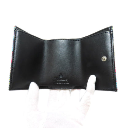 Vivienne Westwood Compact wallet Bifold Wallet with Coin Pocket PVC Ladies [Used]