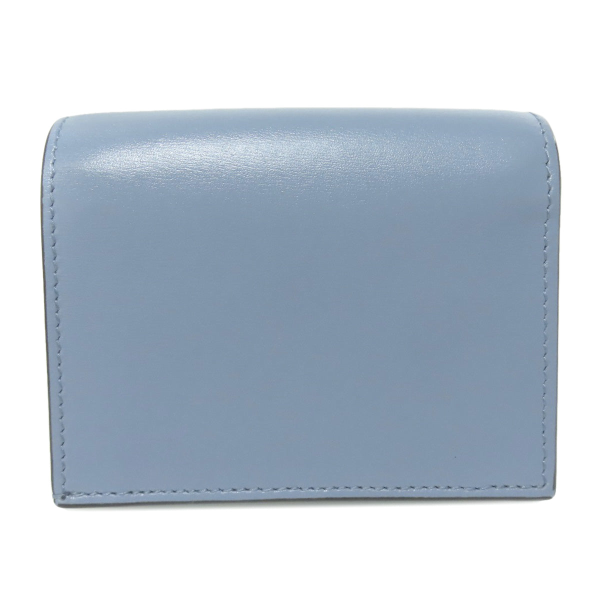 Jimmy Choo logo Bifold Wallet with Coin Pocket Calf Ladies [Used]