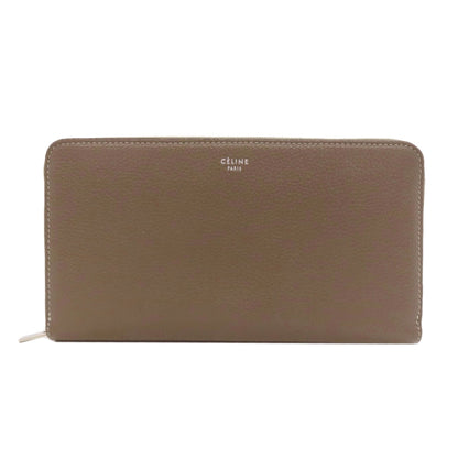 CELINE logo Long wallet (with coin pocket) Calf Ladies [Used]