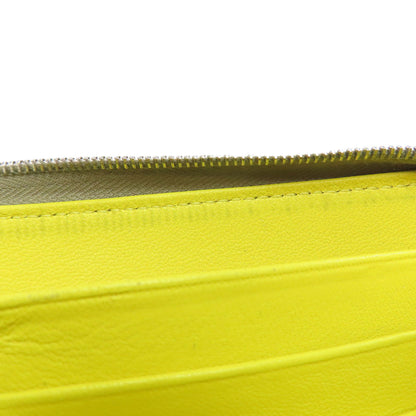 CELINE logo Long wallet (with coin pocket) Calf Ladies [Used]