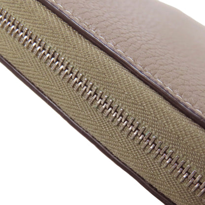 CELINE logo Long wallet (with coin pocket) Calf Ladies [Used]