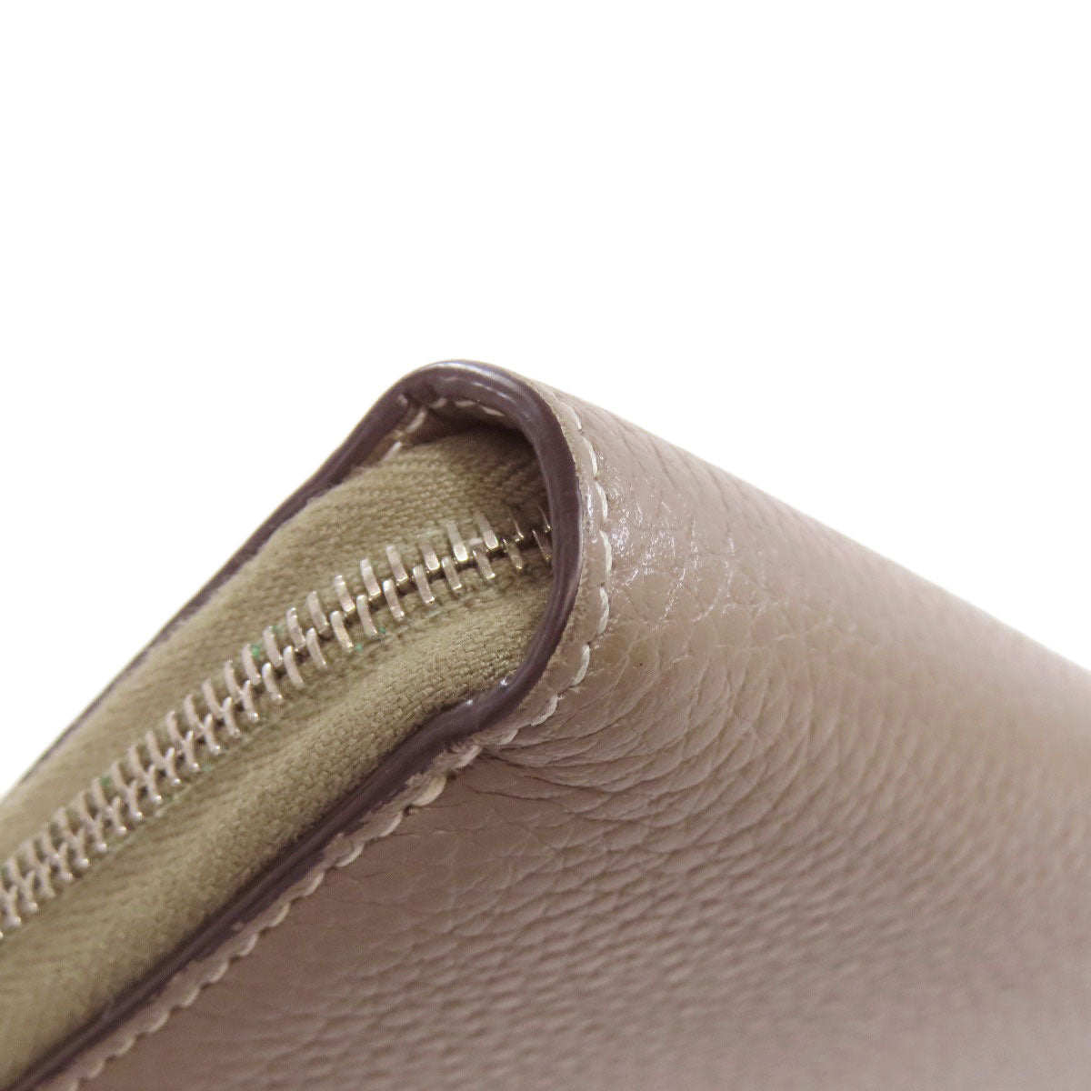 CELINE logo Long wallet (with coin pocket) Calf Ladies [Used]