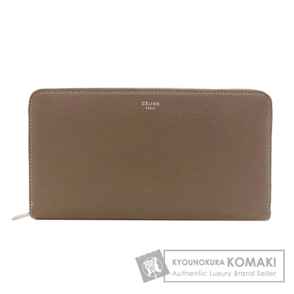 CELINE logo Long wallet (with coin pocket) Calf Ladies [Used]