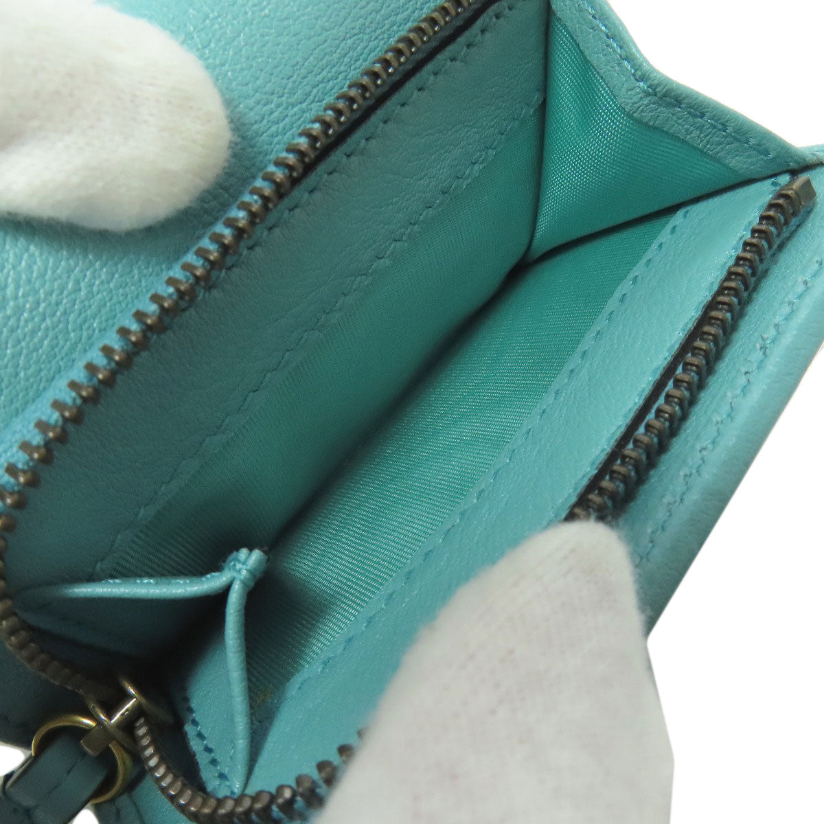 GUCCI 658633 Diana Bamboo Compact Wallet Bifold Wallet with Coin Pocket Calf Ladies [Used]