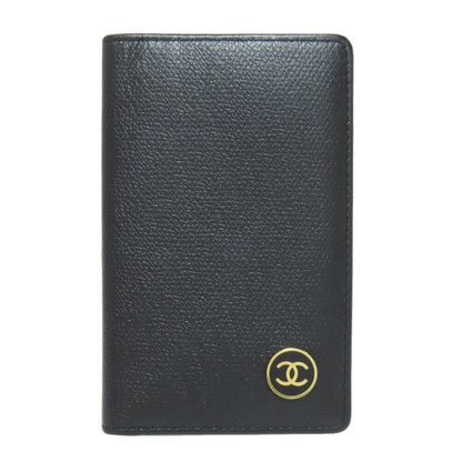 CHANEL COCO Button Card Case Calf Ladies [Used]
