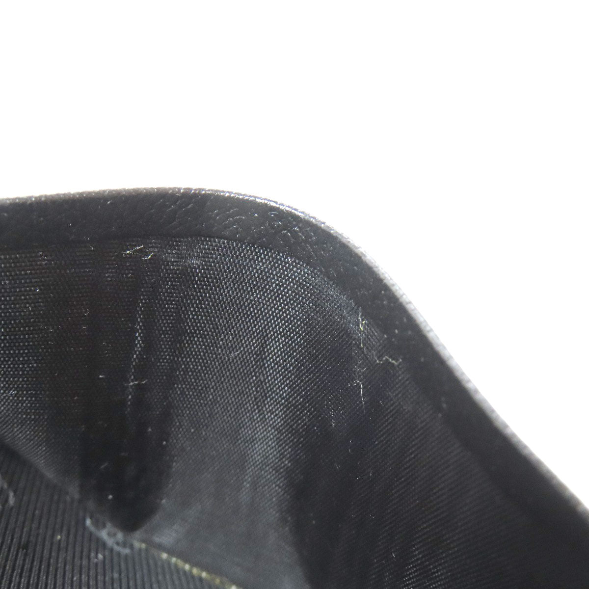 CHANEL COCO Button Card Case Calf Ladies [Used]