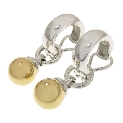 TIFFANY&Co. Hardware hoop 2WAY Earring Silver 18K Yellow GoldLadies [Used]