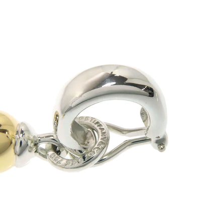 TIFFANY&Co. Hardware hoop 2WAY Earring Silver 18K Yellow GoldLadies [Used]