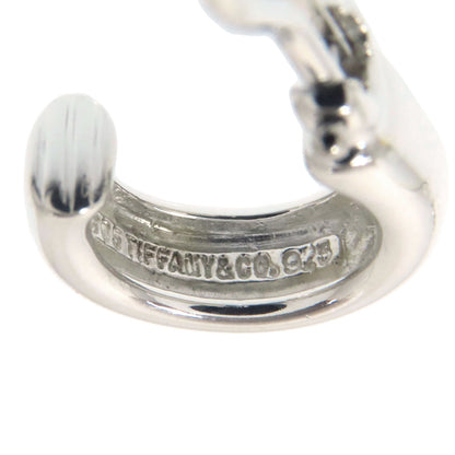 TIFFANY&Co. Hardware hoop 2WAY Earring Silver 18K Yellow GoldLadies [Used]