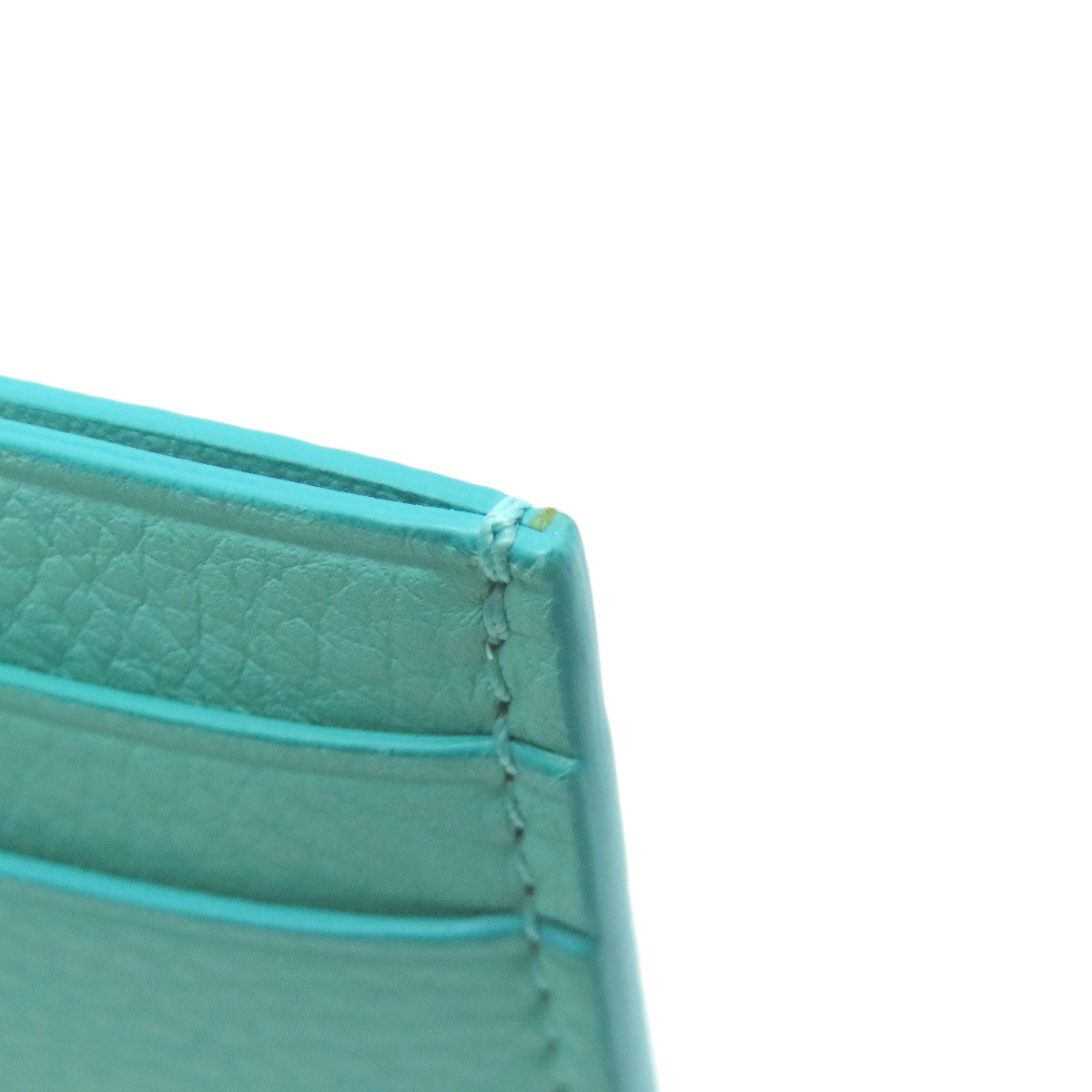 TIFFANY&Co. TIFFANY & Co. Cat Street Card Case Calf Ladies [Used]