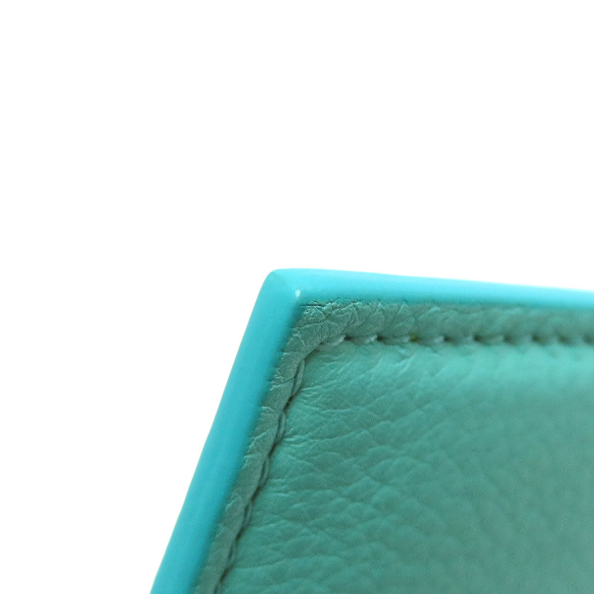 TIFFANY&Co. TIFFANY & Co. Cat Street Card Case Calf Ladies [Used]