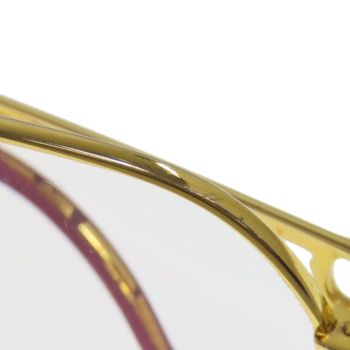 CARTIER Degree glasses Plastic MetalLadies [Used]