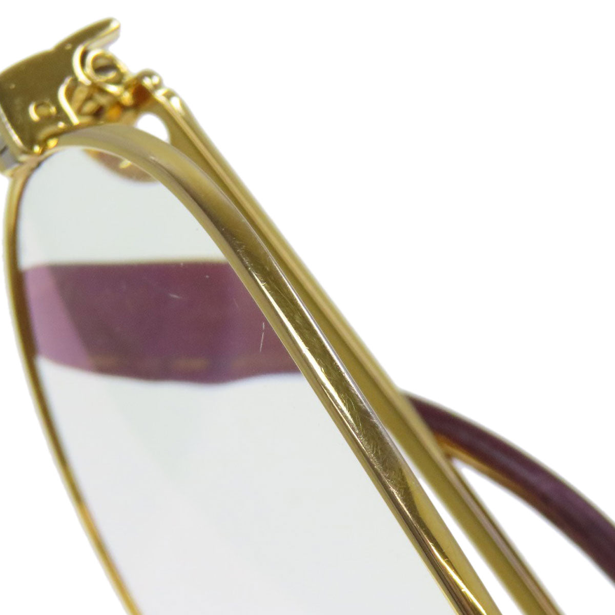 CARTIER Degree glasses Plastic MetalLadies [Used]