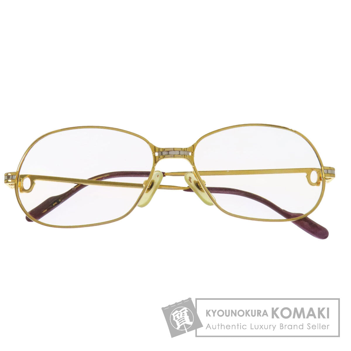 CARTIER Degree glasses Plastic MetalLadies [Used]