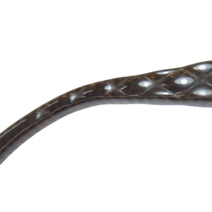 CHANEL COCO Mark woodgrain sunglasses Plastic Ladies [Used]