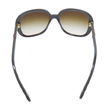 CHANEL COCO Mark woodgrain sunglasses Plastic Ladies [Used]
