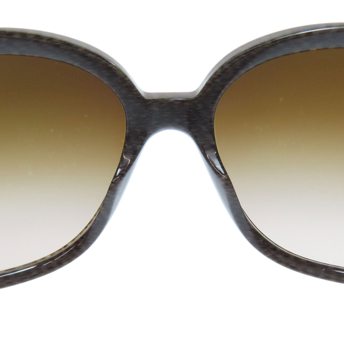 CHANEL COCO Mark woodgrain sunglasses Plastic Ladies [Used]